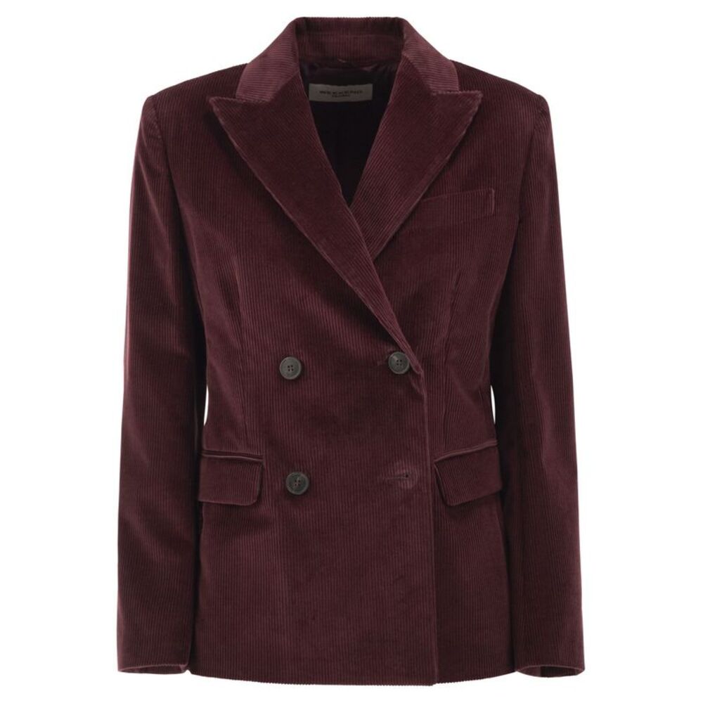 Weekend Maxmara Women Wkdkatanga - Cotton Velvet Blazer